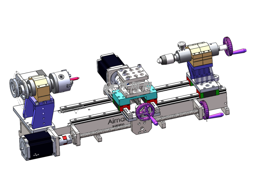 桌面数控小车床