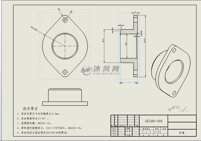 sldasm-四视.jpg传动装置爆炸视图200型双螺旋加湿器装配.sldasm-角3.