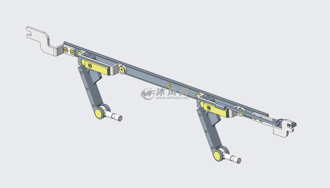 门窗四连杆机构
