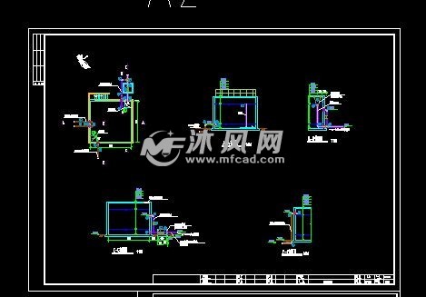 15万吨每天污水处理设备贮泥池结构图