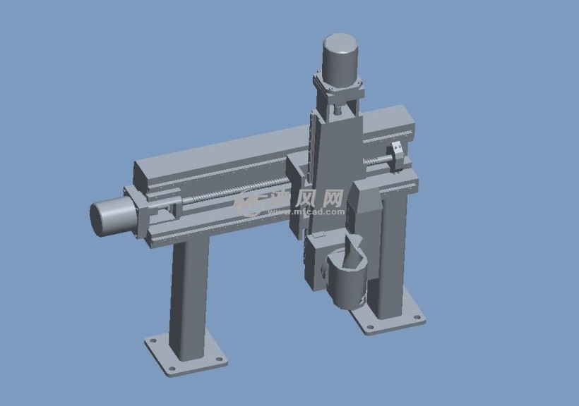机床总装配体模型