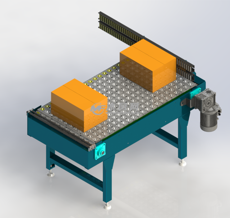 英特乐滚珠模块输送带