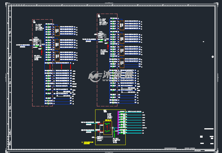 低压配电箱系统图
