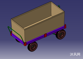 catia拖车图纸下载_catia免费图纸,设计模型大全 - 沐风网