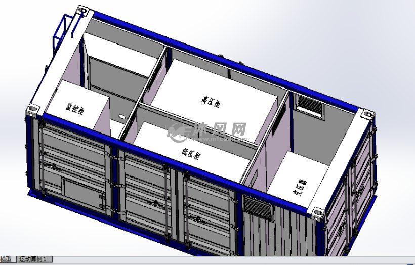 集装箱式可移动箱变预制舱
