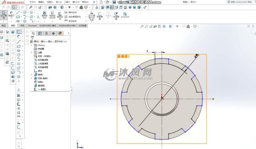 solidworks花键画法图片