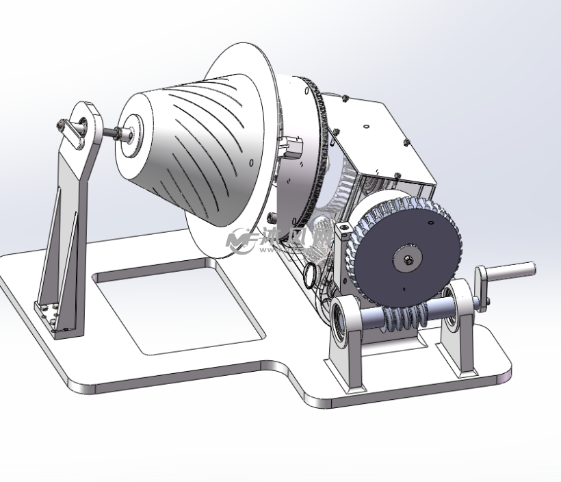 锥面线切割夹具3d