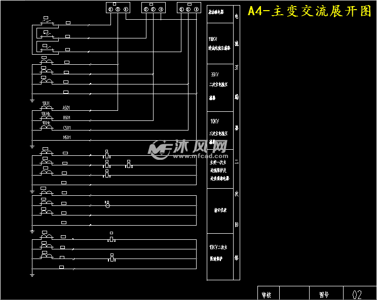 a4-主变交流展开图