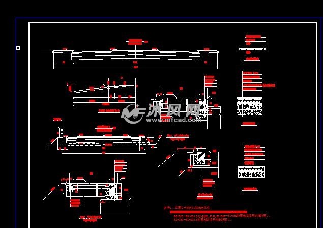 各边石路拱大样