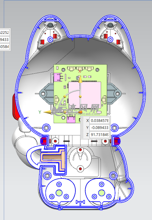 机器猫机器人 - 机器人模型图纸 - 沐风网