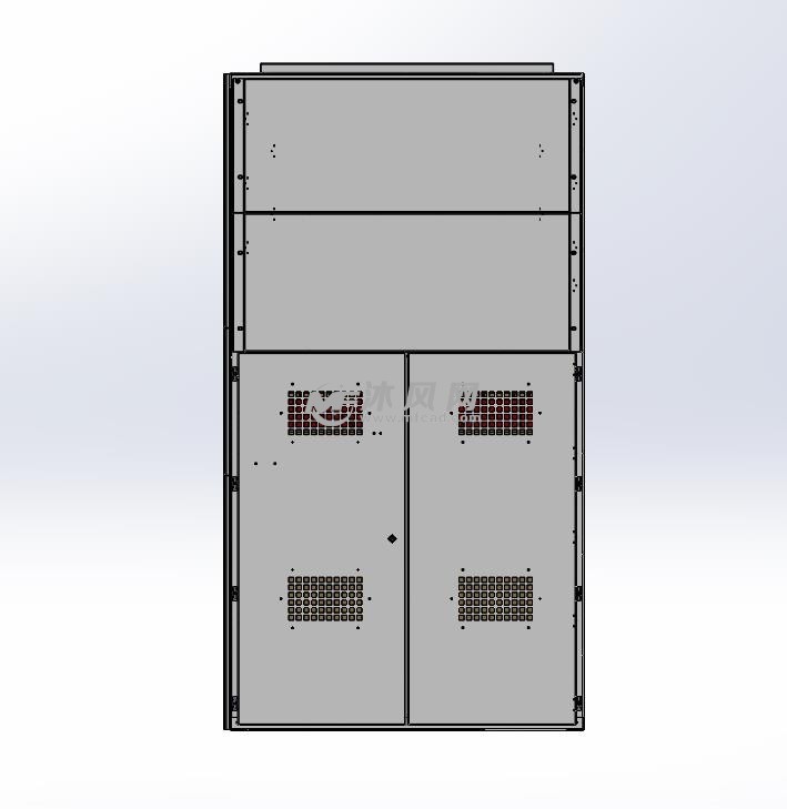 kyn61型35kv高壓櫃體三維圖 - 箱體類圖紙 - 沐風網