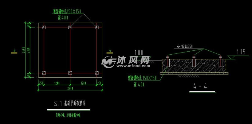 造浪設備預埋件