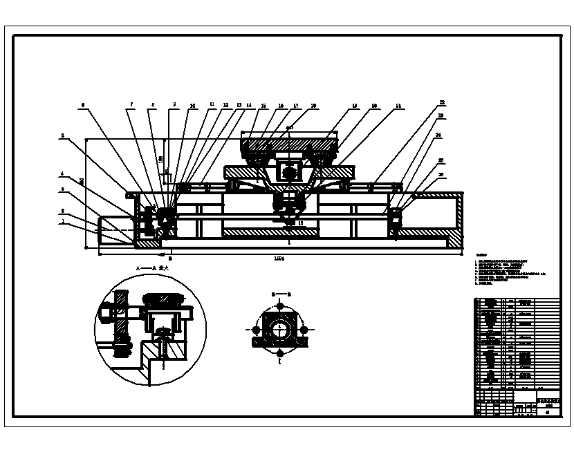 400600數控機床xy工作臺設計