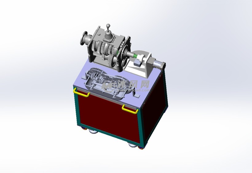 变速箱演示台架设计