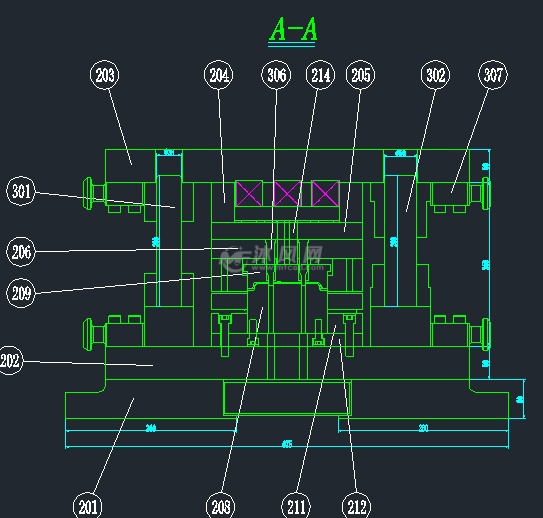 36mm钣金成型钢板模具