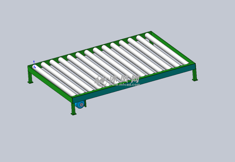 简易滚筒输送机