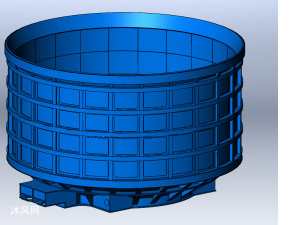 干熄焦旋转焦罐本体