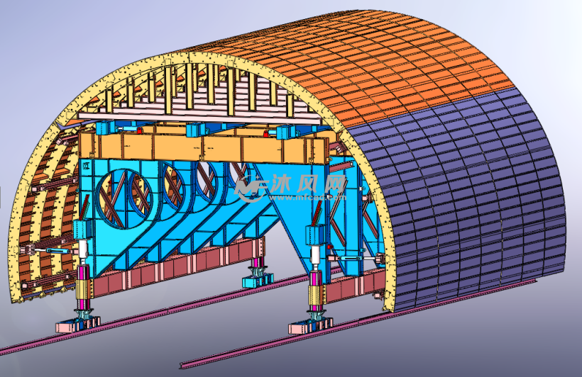 高速公路双线衬砌台车