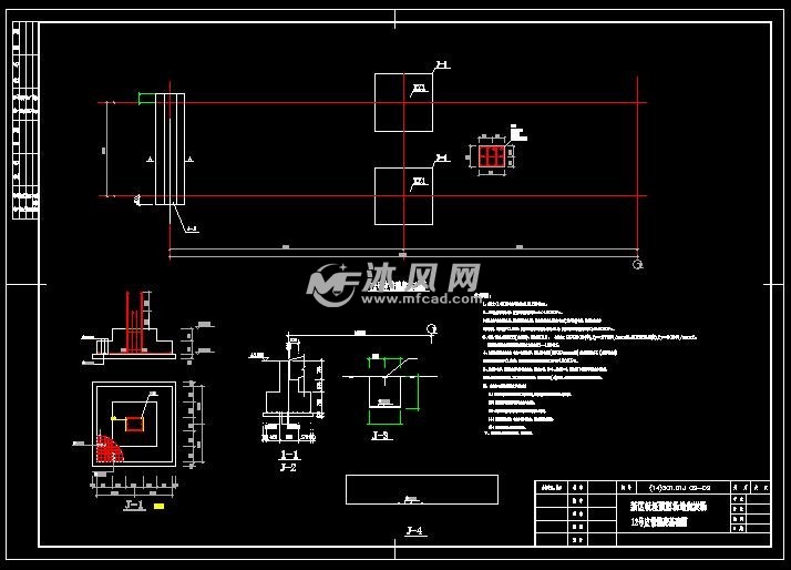焦炭场12号皮带通廊土建图 - 输送和提升设备图纸 - 沐风网