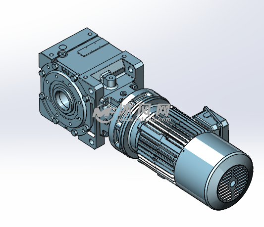 电机的整体外形结构