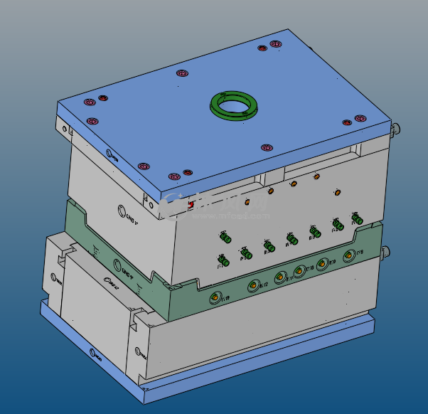 經典機殼罩子模具3d