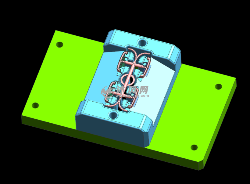按键导光条水口切除模具
