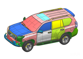 0原创2052080时不我待2020-10-19红旗汽车阅兵车模型ug nx11.