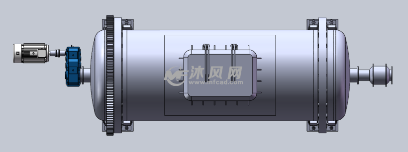 冶金炼铜卧式转炉