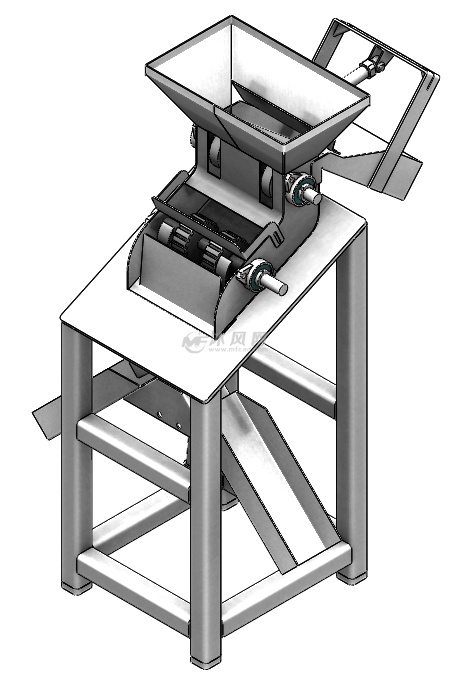 圆管吸管圆棒排料机