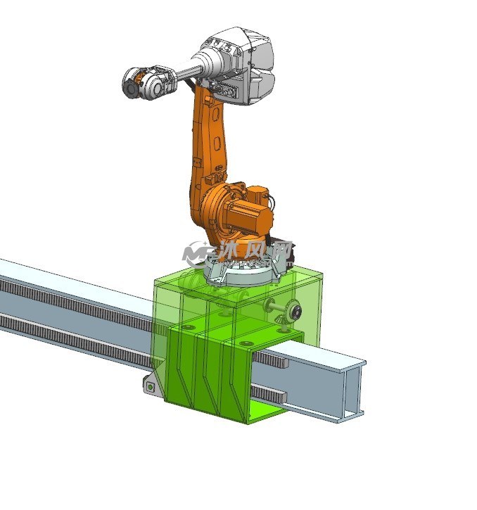 重型倒挂式第七轴机械手