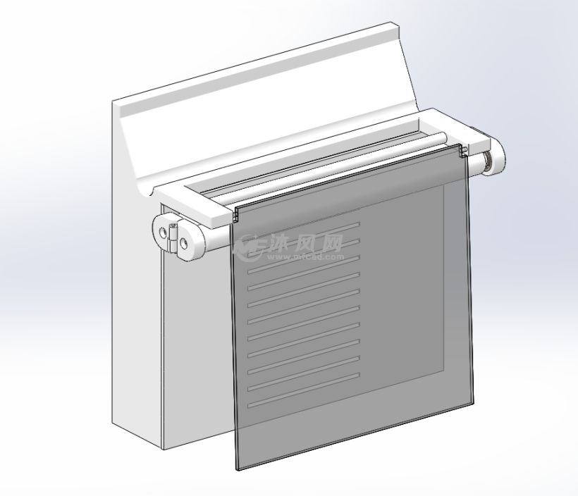 新型半自动干毛巾机
