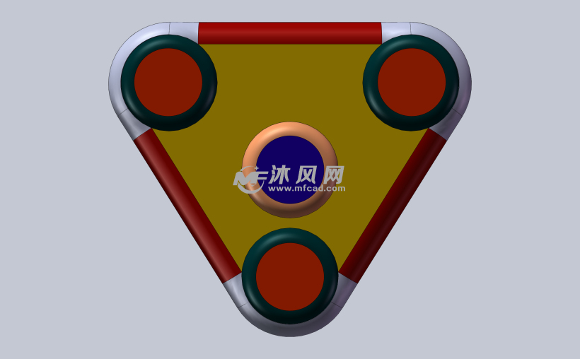 指尖陀螺模型图纸