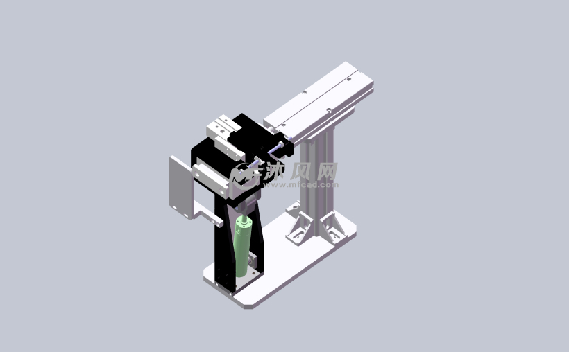 90°翻转机构模型