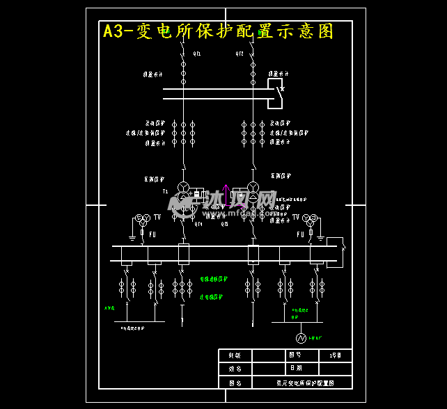 星元变电所继电保护设计