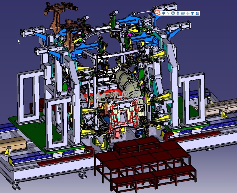 驾驶室焊接工装设计