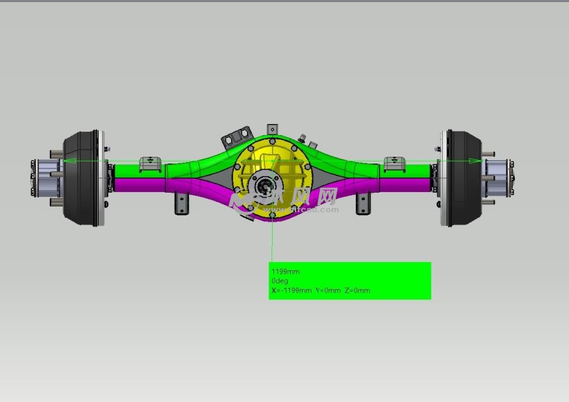 载货汽车后桥数据