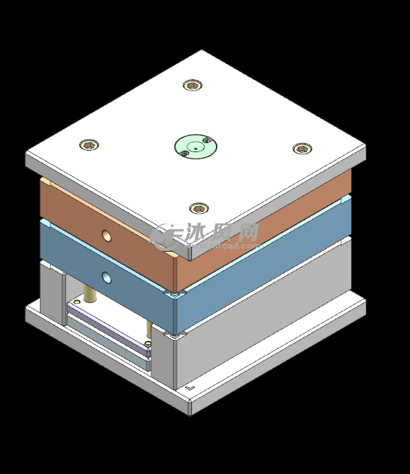 耳机充电器外壳模具设计