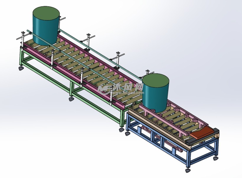 油漆桶机器人自动码垛项目