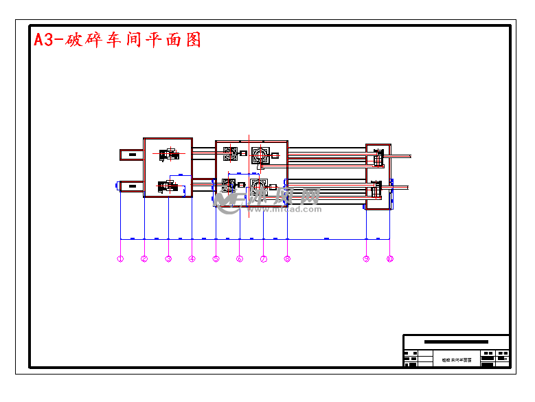 破碎生产线安装设计图图片