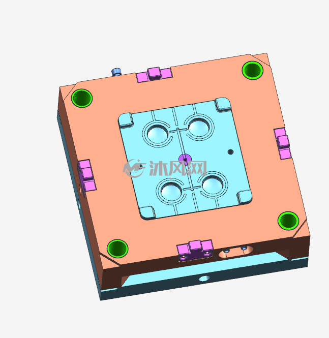 矿泉水瓶盖模具设计