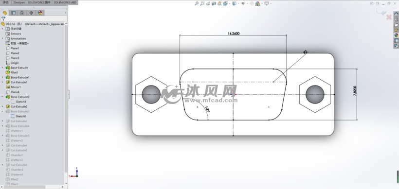 通用db9连接器