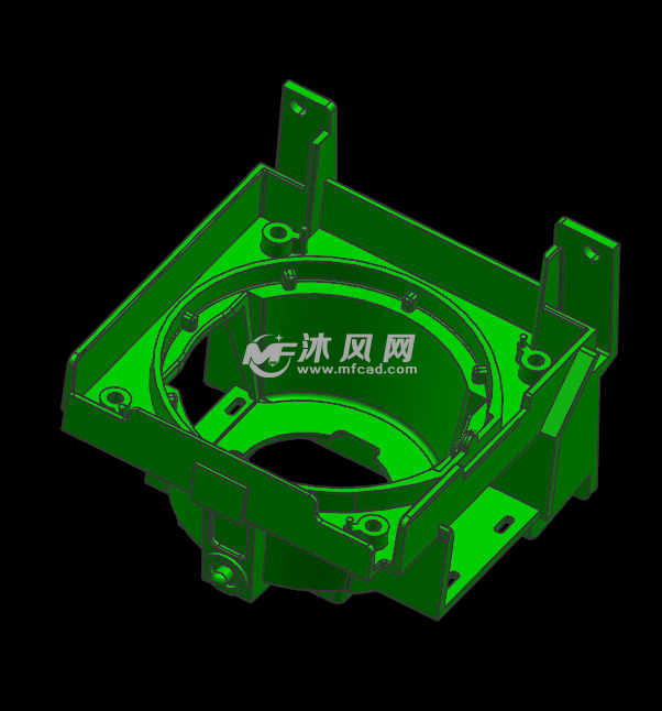 咖啡机底座模具设计