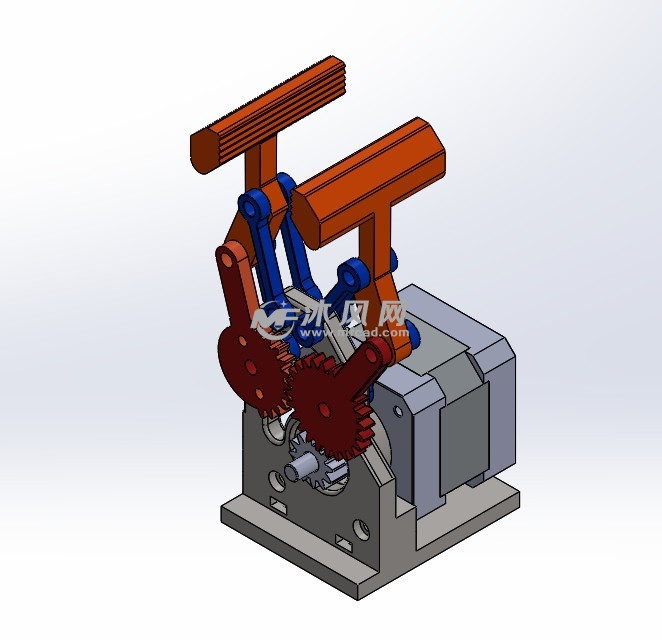 步进电机驱动电动爪