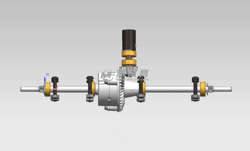 汽车后桥传动轴