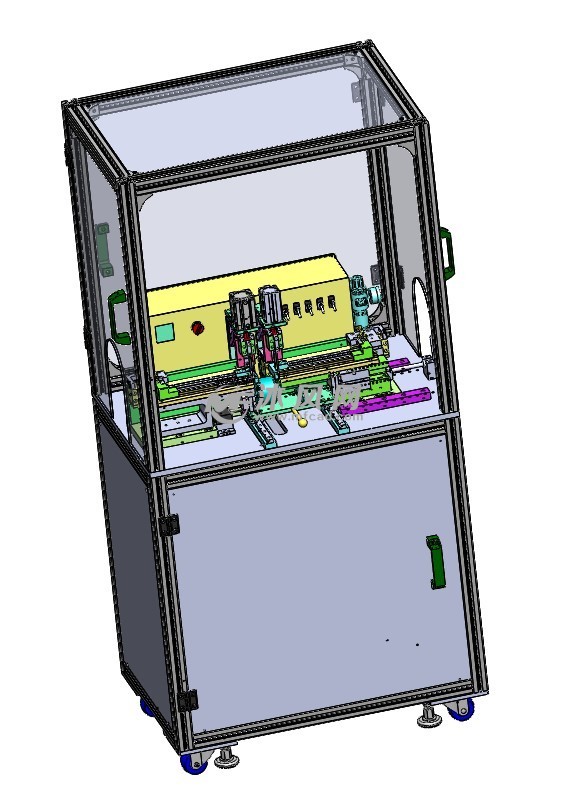 双工位自动e型卡簧装配机