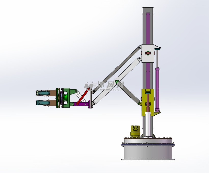 创意6自由度机械臂