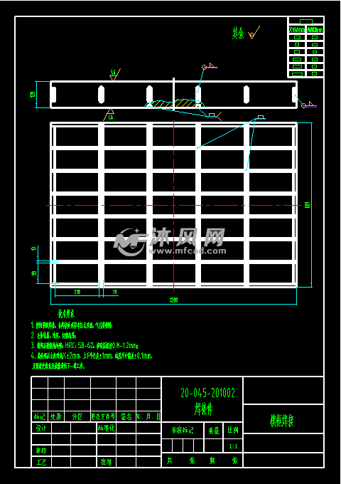 焊接机架框架平台