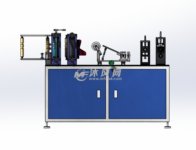 n95口罩机精简版 - 机械设备图纸 - 沐风网
