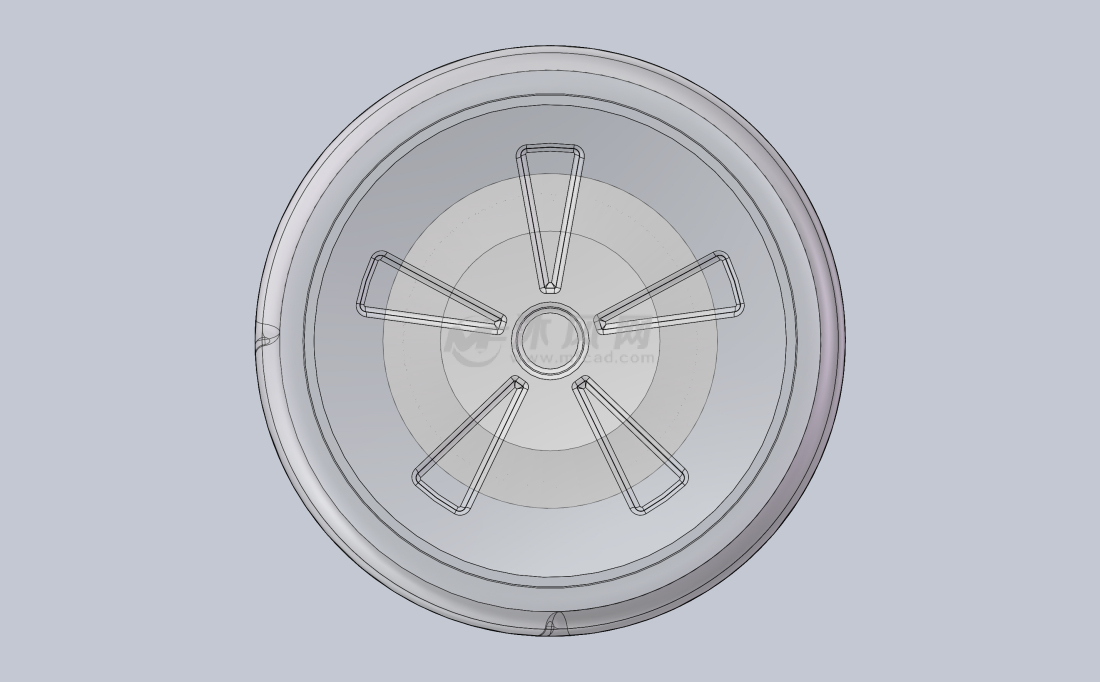 solidworks画矿泉水瓶图片