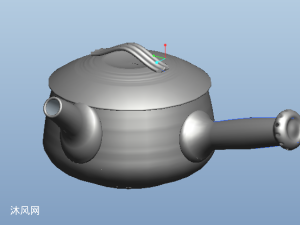 茶壶三维模型设计